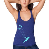 Women's Flying Bird Swing Racerback Tank Top - POPvault