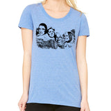 Women's Great American Women On Mt. Rushmore T-Shirt - POPvault