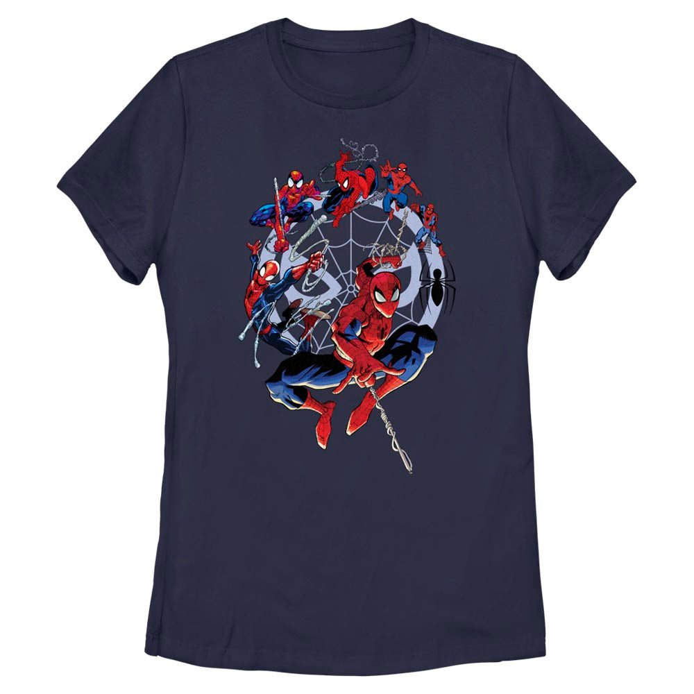 Women's Marvel Spider - Man Beyond Amazing SPIDEY CIRCLE EVOLUTION T - Shirt - POPvault