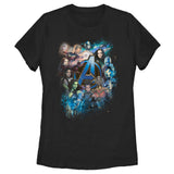 Women's Marvel Women Power T-Shirt - POPvault - Licensed - Marvel Comics - Official