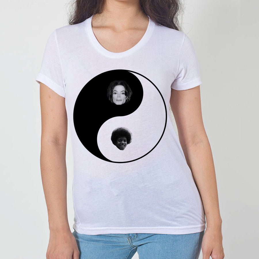 Women's Michael Jackson Yin Yang T-Shirt - POPvault