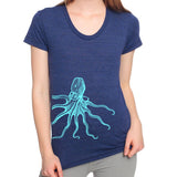 Women's Octopus Spectacles T-Shirt - POPvault