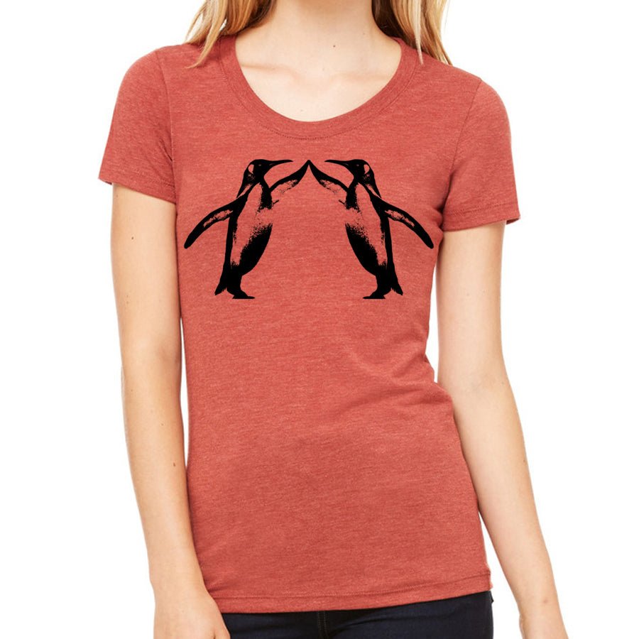 Women's Penguin High Five T-Shirt - POPvault