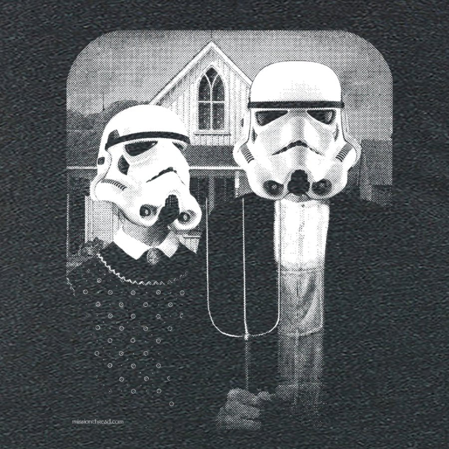Women's Star Wars American Gothic T-Shirt - POPvault