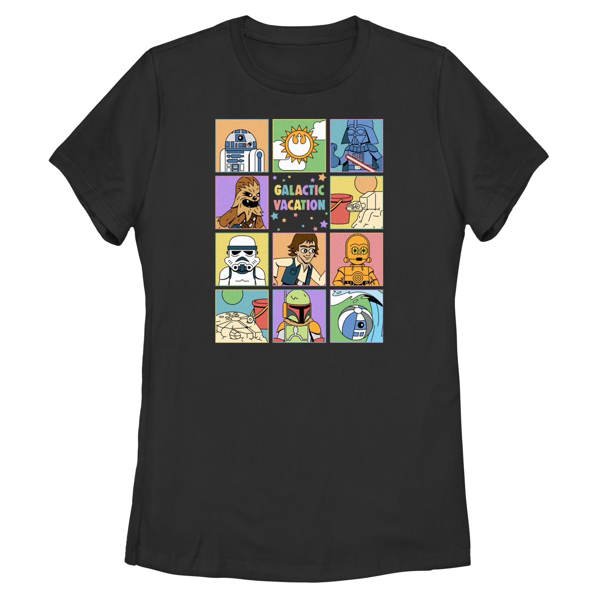Women's Star Wars Galactic Vacay T-Shirt - POPvault