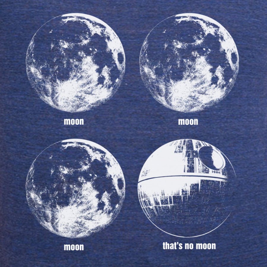 Women's Star Wars That's No Moon T-Shirt - POPvault
