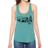 Women's Travel Chicken Tank Top - POPvault