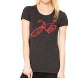Women's Yes, a Bike On a T-Shirt - POPvault