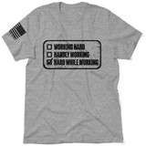 Working Hard - Safety T-Shirt - POPvault