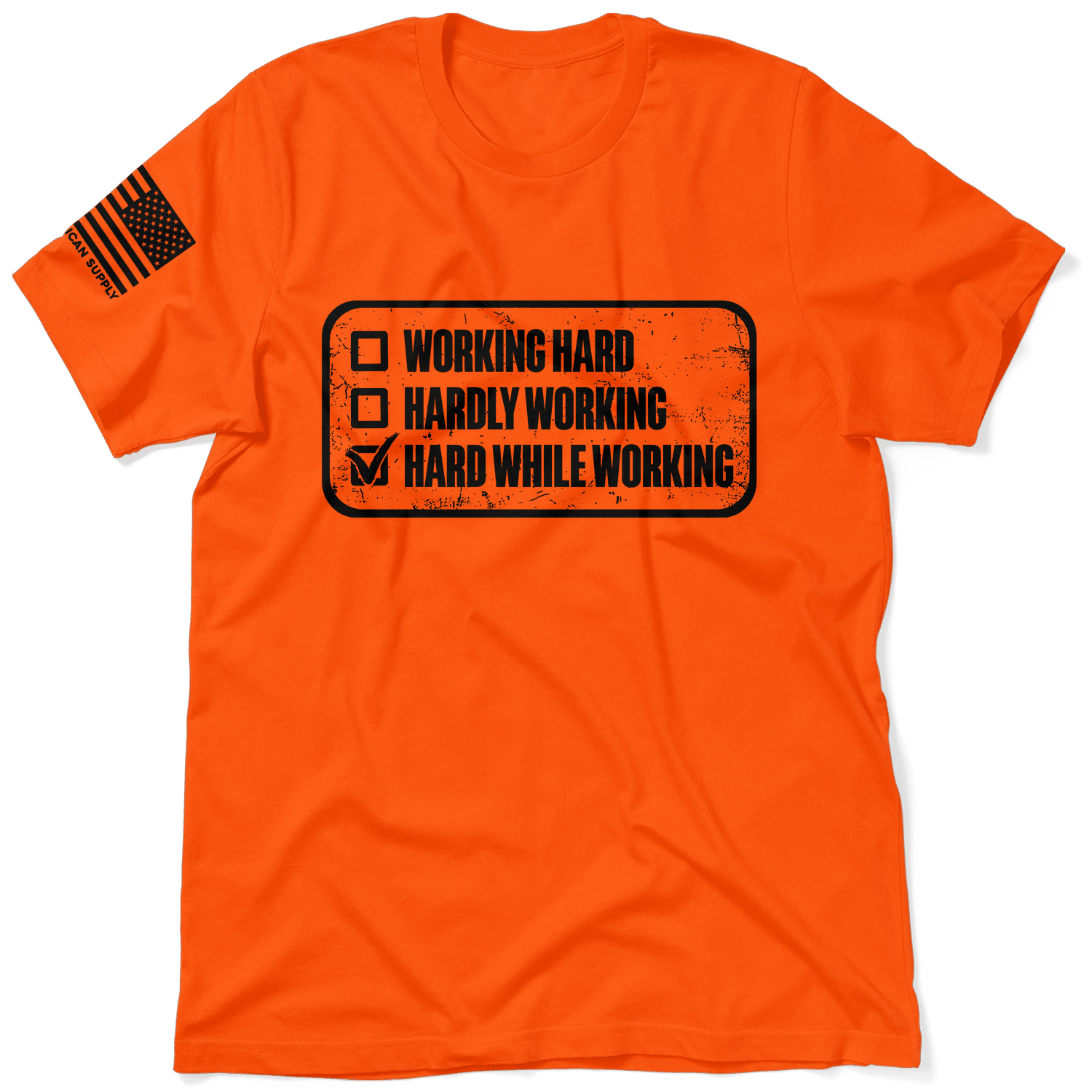 Working Hard - Safety T-Shirt - POPvault