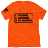 Working Hard - Safety T-Shirt - POPvault