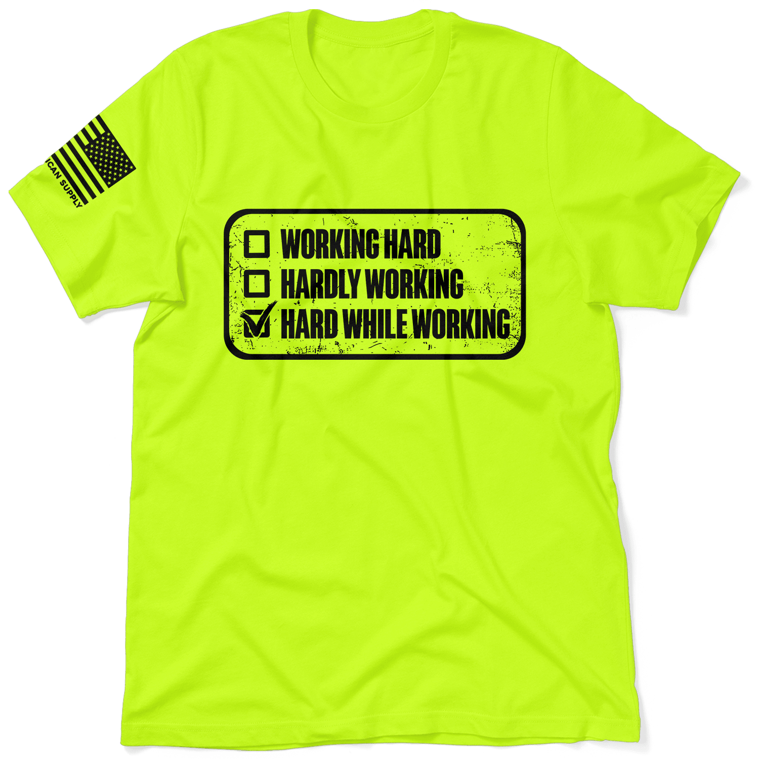 Working Hard - Safety T-Shirt - POPvault