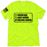Working Hard - Safety T-Shirt - POPvault