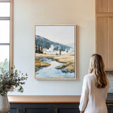 Yellowstone National Park Art - Rustic Canvas Art - POPvault