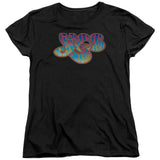 Yes Logo Womens T Shirt Black - POPvault