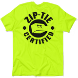 Zip Tie - Safety Yellow T-Shirt - POPvault